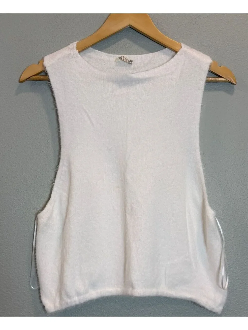 Free People Intimately Warm Fluff Crop Top - Women's XL NWOT